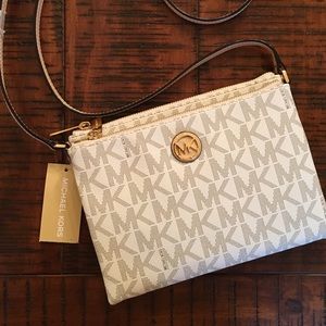 NWT Michael Kors Fulton Crossbody